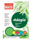 Цветна копирна хартия Rey Adagio - Микс, А4, 80 g 100 листа - 1t