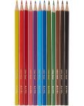 Цветни моливи Adel - 12 цвята, в тубус - 2t