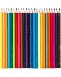 Цветни моливи Deli Enovation - EC112-24, 24 цвята, в тубус - 2t