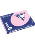 Цветна копирна хартия Clairefontaine - А4, 80 g/m2, 100 листа, Pink - 1t