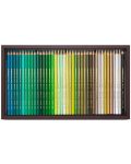 Цветни акварелни моливи Caran d'Ache Supercolor - 120 цвята, дървена кутия - 4t