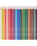 Цветни моливи Adel - 24 цвята, в тубус - 2t