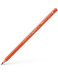 Цветен молив Faber-Castell Polychromos - Тъмно кадмий оранжево, 115 - 1t