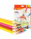 Цветни моливи Deli Colorun - EC130-24, 24 цвята - 2t