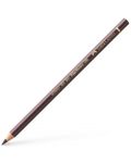 Цветен молив Faber-Castell Polychromos - Орехово кафяво, 177 - 1t