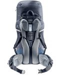 Туристическа раница Deuter - Aircontact Lite 50 + 10, черна - 2t