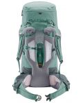 Туристическа раница Deuter - Aircontact Core 35+10 SL, зелена - 2t