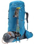 Туристическа раница Deuter - Aircontact Core, 60 + 10l, синя - 7t