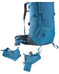 Туристическа раница Deuter - Aircontact Core, 60 + 10l, синя - 8t