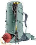 Туристическа раница Deuter - Aircontact Core 35+10 SL, зелена - 8t