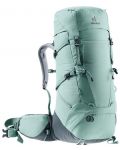 Туристическа раница Deuter - Aircontact Core 35+10 SL, зелена - 3t