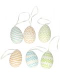 Творчески комплект за декорация Grafix - Великденски яйца и мини флумастери - 3t