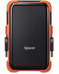 Твърд диск Apacer - AC630, 1TB, 2.5'', черен/оранжев - 3t