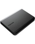 Твърд диск Toshiba -  Canvio Basics, 2TB, 2.5'', USB 3.2, черен - 2t