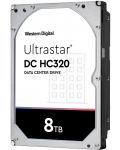 Твърд диск Western Digital - Ultrastar DC HC320, 8TB, 7200 rpm, 3.5'' - 1t