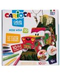 Творчески комплект Carioca Create & Color - Сафари Джип 3D - 1t