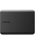 Твърд диск Toshiba -  Canvio Basics, 2TB, 2.5'', USB 3.2, черен - 1t