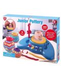 Творчески комплект PlayGo Junior Pottery - Грънчарско колело - 2t