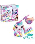 Творчески комплект Canal Toys Airbrush plush - Плюшена играчка за оцветяване, Сладко кученце - 2t