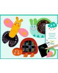 Творчески комплект Djeco Funny Animals - Скреч карти - 1t
