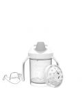 Бебешка чаша с мек накрайник Twistshake Mini Cup - Бяла, 230 ml - 2t