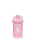 Бебешка чаша с преходен накрайник Twistshake Crawler Cup  - Розова, 300 ml - 3t