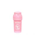Бебешко шише против колики Twistshake Anti-Colic Pastel - Розово, 180 ml - 3t