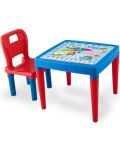 Детска маса със стол Pilsan – Синя - 1t