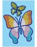Творчески комплект KSG Crafts Sequin Art - Изкуство с пайети, Пеперуди - 1t