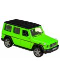 Детска количка Maisto - Mercedes G, зелен - 1t