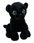 Плюшена играчка Morgenroth Plusch - Пантера с блестящи зелени очи, 30 cm - 1t