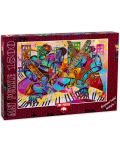 Пъзел Art Puzzle от 1500 части - Модерен джаз, Лари Пончо Браун - 1t