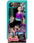 Кукла Mattel - Барби гимнастичка, с лилава блузка - 1t