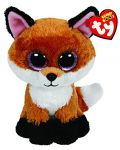 Плюшена играчка TY Beanie Boos - Кафява лисица Slick, 15 cm - 1t