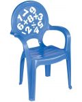 Детски стол Pilsan – Син, с цифри - 1t