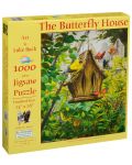 Пъзел SunsOut от 1000 части - Къщичката за пеперуди, Люк Бък - 2t