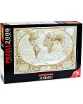 Пъзел Anatolian от 2000 части – Карта на света, Джей Саймънс - 1t