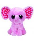 Плюшена играчка TY Beanie Boos - Розов слон Sugar , 15 cm - 1t