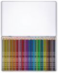 Цветни моливи Staedtler Noris Colour 185 - 36 цвята, в метална кутия - 2t