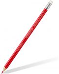 Цветни моливи Staedtler Noris Club 144 - 12 цвята, с гума - 2t