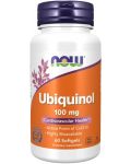 Ubiquinol, 100 mg, 60 капсули, Now - 1t