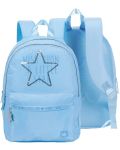 Ученическа раница Marshmallow - Little Star, с 2 отделения, синя - 1t