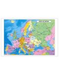 Учебна таблица: Карта на Европа и Европейския съюз (Скорпио) - 1t