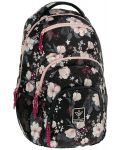 Ученическа раница Ars Una AU-2 - Flowery Black, 25 l - 1t