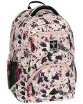 Ученическа раница Ars Una Ergo - Flowery Pink, 27 l - 1t