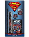 Ученически комплект Graffiti Superman - черен - 1t