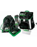 Ученически комплект Lizzy Card VR Gamer - Раница, спортна торба, несесер, кутия за храна и бутилка - 1t