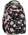 Ученическа раница Ars Una AU-6 - Flowery Black, 26 l - 1t