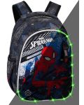 Ученическа светеща LED раница Cool Pack Jimmy - Spider-Man - 2t