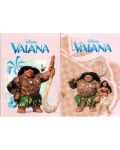 Ученическа тетрадка Starpak - Vaiana, 40 листа, широк ред, асортимент - 1t